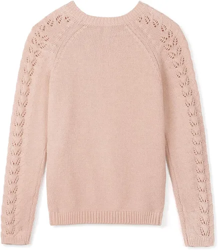 Miniatura 2 de Kid Nation Suéteres para niñas adolescentes y niñas pequeñas, lindo suéter de punto con cuello redondo