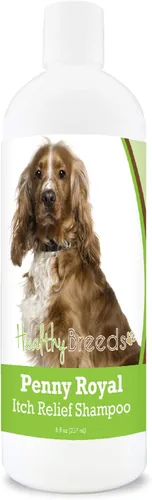 Miniatura 204 de Healthy Breeds Cavalier King Charles Spaniel Penny Royal - Champú para aliviar la picazón de 8 onzas