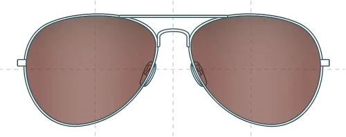 Miniatura 2 de Sunglass Fix Cartier Vendome Santos - Lentes de repuesto compatibles con Cartier Vendome Santos 2323in Marcos