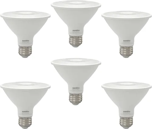 Miniatura 10 de Sunlite Foco reflector LED PAR30 41806, 9 vatios (75 W = ), 750 lúmenes, base E26 media, 90 CRI, regulable, reflector, Energy Star, compatible