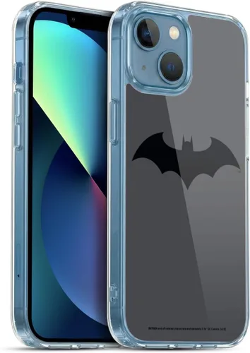 Miniatura 418 de Head Case Designs Funda de gel con licencia oficial de Batman DC Comics Bat Signal Logos [protección de grado militar] compatible con Apple iPhone 7
