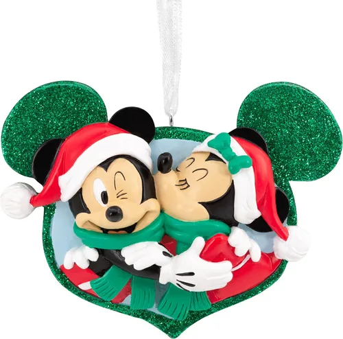 Miniatura 7 de Hallmark Disney Mickey Mouse Dream - Adorno navideño de resina (0002HCM9029)
