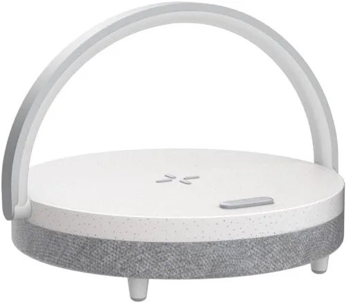 Miniatura 4 de Regalos de cumpleaños Ezvalo para mujeres, lámpara de mesa con música y cargador inalámbrico, lámpara de mesita táctil 4 en 1, altavoz Bluetooth