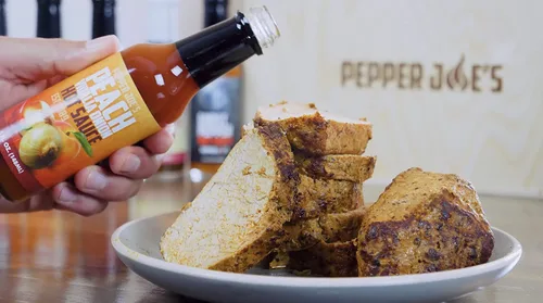 Miniatura 4 de Pepper Joe's Blueberry Reaper - Salsa picante de Carolina Reaper de primera calidad, hecha con chile y arándanos maduros más calientes del mundo, 5