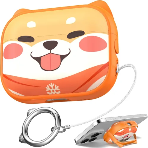Miniatura 33 de Funda para Estuche de Airpods Pro de 2ª/1ª Generación, Compatible con Estuche de Airpods Pro de 2ª Gen Puerto de Carga USB C, Funda Suave