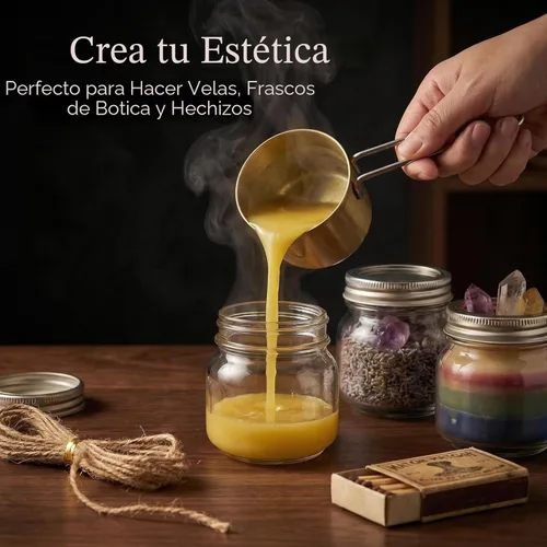 Miniatura 2 de Tarros Mason de 8 onzas, pequeños frascos de vidrio con tapas, tarros de conservas con cubiertas de metal herméticas para mermelada, miel, especias