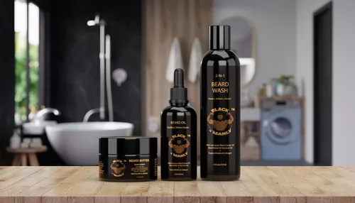 Miniatura 5 de BLACK N MANLY Barba Wash, 2 n 1, Champú y Acondicionador, Limpia, Brilla, Colonia Fresca Perfumada, Biotina, Colágeno, 8 fl oz, By, C-lim, aceite