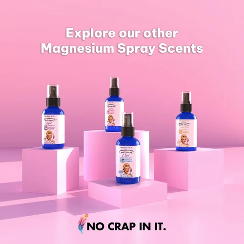 Miniatura 7 de No Crap In It Spray de magnesio, triple acción. Tu camino al bienestar. Alivio inmediato con nuestro exclusivo spray de mezcla de glicinato