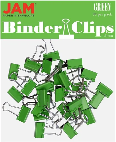 Miniatura 53 de Broches aprietapapeles JAM Paper®, Blanco
