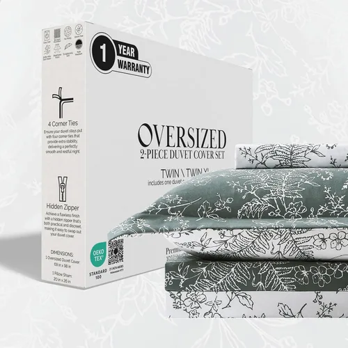 Miniatura 71 de SouthShore FINE LINENS Colección Perfect Paisley - Calidad premium, suave, resistente a las arrugas, la decoloración y las manchas, de fácil