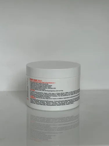 Miniatura 9 de Visha Skincare Bump 2 Baby Body Balm Alivia la piel seca y el eccema Previene las estrías Fortalece la piel Crema corporal para pieles