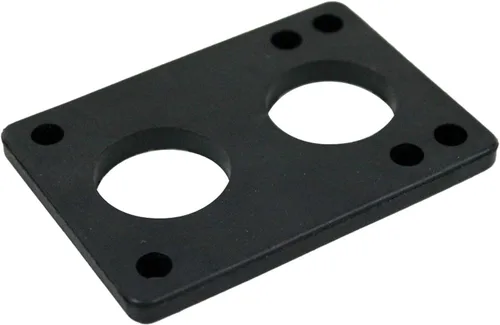 Miniatura 3 de Dime Bag Hardware Almohadillas elevadoras de goma con cuña en ángulo de 5/16"-9/16" (0.315 in-0.551 in)