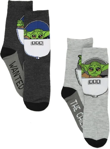 Miniatura 4 de Lego Star Wars Baby Yoda - Juego de 6 calcetines para niños pequeños