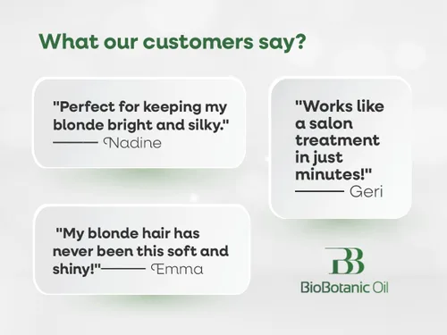 Miniatura 8 de Bio Botanic Oil Acondicionador mágico para cabello rubio y decolorado Hidratación profunda y protección del color Enriquecido con germen
