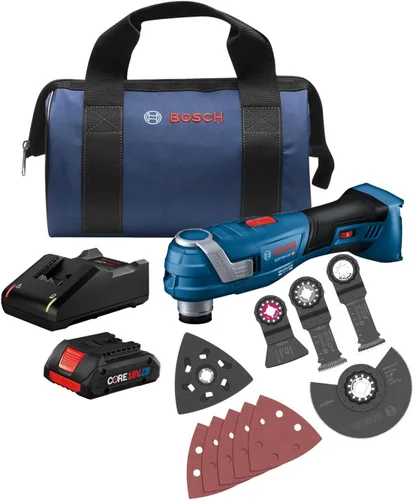 Miniatura 16 de Bosch GOP18V-34N 18V Herramienta multiuso oscilante sin cepillo StarlockPlus® (Herramienta básica)