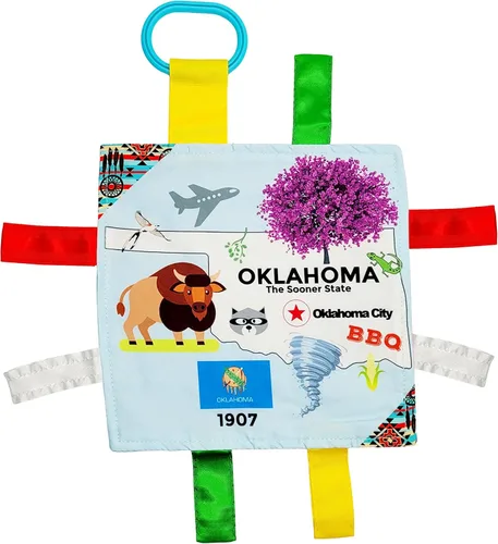 Miniatura 12 de Baby Jack & Co - Cochecito de juguete para bebés de 8 x 8 pulgadas, juguete para bebés, juguetes arrugados para desarrollar cinco sentidos, aprende