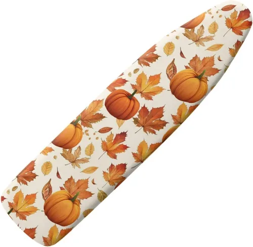 Miniatura 27 de Funda para tabla de planchar con diseño de estrella de mar de playa, resistente a los abrasadores, extra ancha, cubierta para tabla de planchar