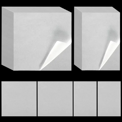 300 piezas de papel de liberación para pintura de diamantes 15 x 15 cm y 15 x 10 cm de doble cara, cubierta de repuesto antiadherente 5D,