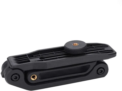 Miniatura 8 de Soporte estabilizador de extensión para videocámara digital DSLR, mango protector de cámara de filmación de video con micrófono universal flash