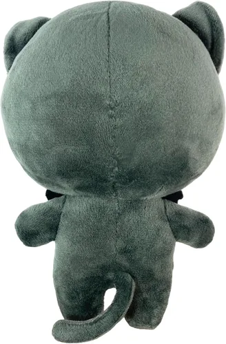 Miniatura 3 de Great Eastern Entertainment Miércoles - Miércoles de peluche de gato de 6 pulgadas de alto