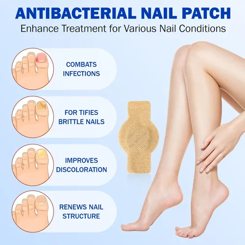 Miniatura 9 de Parches de uñas, parches de uñas para uñas de los pies, parches de tratamiento de uñas extra fuertes, yesos de uñas extra fuertes de 8 horas