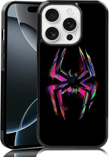 Miniatura 27 de Morales Punk Gwen - Funda protectora para iPhone 11 Pro, Spiderverse negro TPU a prueba de golpes, funda protectora para iPhone, linda funda