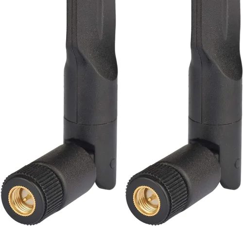 Miniatura 4 de Bingfu Antena externa SMA macho 4G LTE 3dBi (paquete de 2) compatible con enrutador inalámbrico 4G LTE CPE Hotspot Industrial IoT router celular