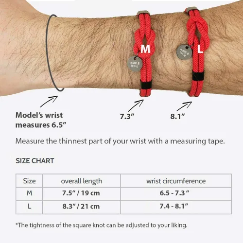 Miniatura 7 de globi Paracord - Pulsera de cuerda trenzada para hombres y mujeres pulsera ligera náutica unisex con cierre magnético de acero inoxidable Fibra