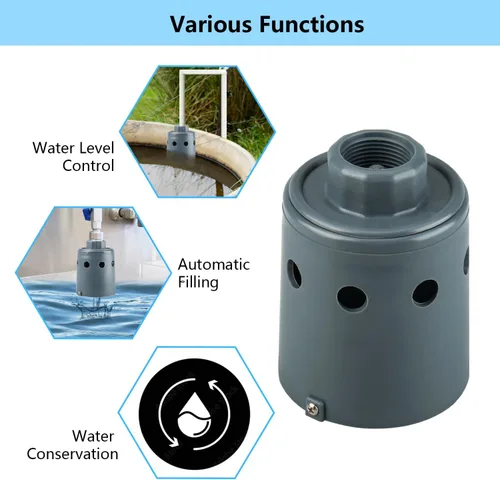 Miniatura 2 de Sistema de suministro de agua automático con válvula de flotador de 1" - Asegura suministro confiable de agua, reemplaza válvula de flotador OME