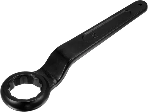 Miniatura 16 de uxcell Llave de impacto de extremo de caja compensada de 30mm tipo anillo de anillo de cabeza única de acero de alta resistencia Herramienta de mano