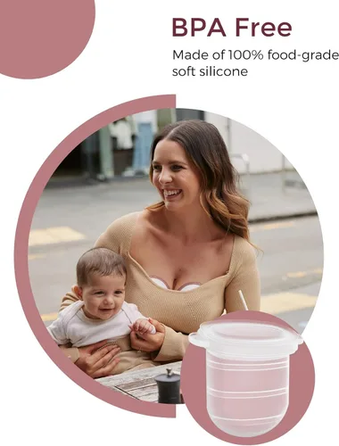 Miniatura 3 de Momcozy Estilo móvil Diafragma M6, estilo móvil original Accesorios de repuesto para extractor de leche M6, 2