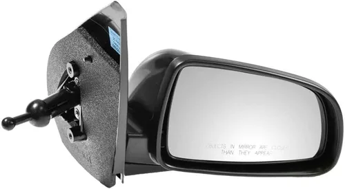 Miniatura 180 de TRQ Cubierta cromada del espejo manual del lado del pasajero, acabado liso para Volvo VNL 2004-2014