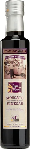 Miniatura 8 de Papa Vince Vinagre balsámico envejecido, sin azúcar, sin sulfitos añadidos, sin pesticidas. Hecho de uvas enteras recién trituradas cultivadas