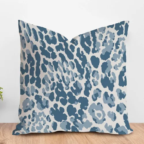 Miniatura 30 de ArogGeld Funda de almohada para sofá, guepardo y leopardo, estampado de leopardo, funda de cojín decorativa de granja para sala de estar