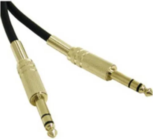Miniatura 33 de C2G 40063 Pro-Audio - Cable de audio (macho de 1/4 a macho de 1/4 pulgadas, 1.5 ft), color negro
