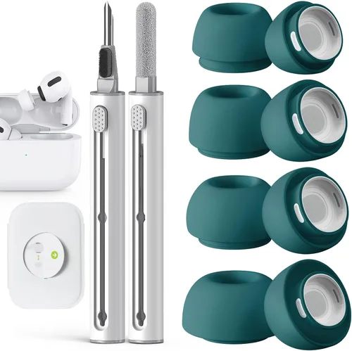 Miniatura 33 de Pohgelan Compatible con AirPods Pro de 2ª/1ª Generación Puntas de Repuesto para Auriculares, con Orificio de Reducción de Ruido y Pantalla