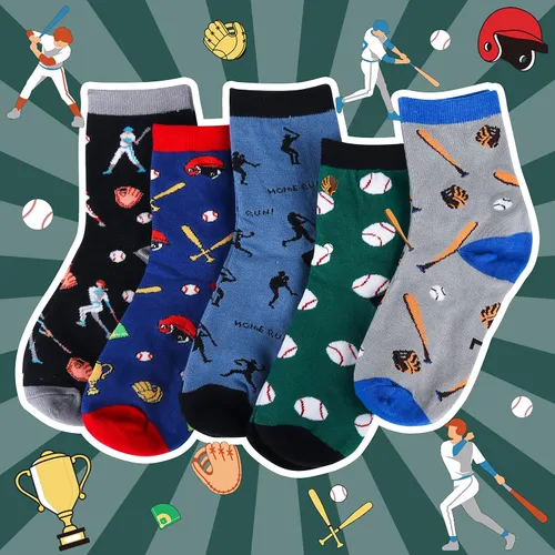 Miniatura 2 de Belloxis Calcetines para niños, regalos de fútbol, baloncesto y béisbol para niños de 8 a 12 años