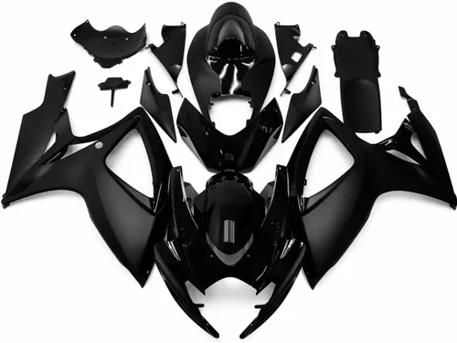 Miniatura 31 de Carrocería de plástico negro mate carenado apto para Suzuki 2006 2007 GSXR 600 750 inyección ABS nuevo marco 06 07 GSXR-600 750