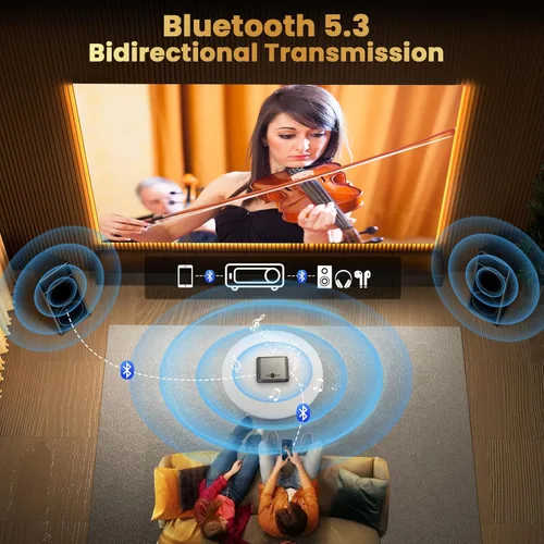 Miniatura 5 de [Enfoque eléctrico/alto brillo] Proyector FUDONI con WiFi y Bluetooth, nativo 1080P Real 400 lúmenes ANSI, proyector de cine al aire libre, pantalla