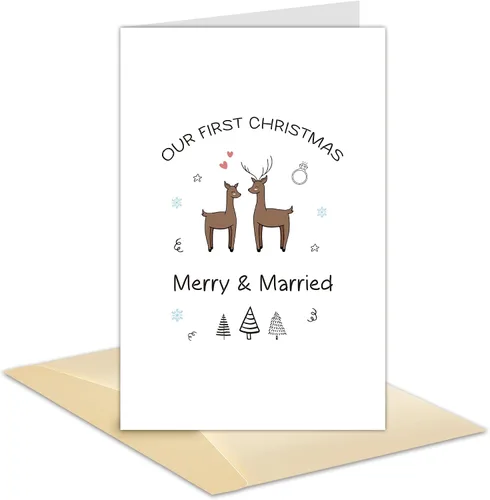 Miniatura 8 de Divertida tarjeta de Navidad con texto en inglés «Can I Have Snack?» Navidad traviesa para papá de hijo e hija, bonita tarjeta de Navidad con mensaje