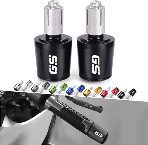 Miniatura 3 de Empuñaduras de manillar de motocicleta de 7/8 pulgadas, 0.866 in, tapones de extremo de barra para BMW R1200GS ADV R 1200 GS LC R1250GS GSA F800GS