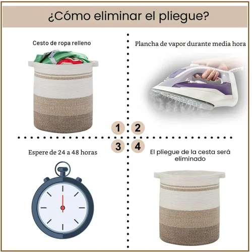 Miniatura 8 de OIAHOMY Cestas de lavandería de 80 litros con asas, cesta decorativa para sala de estar, cesta de almacenamiento tejida para juguetes, almohadas