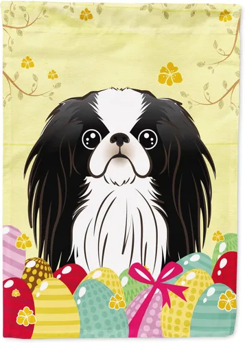 Miniatura 13 de Caroline's Treasures BB1920CHF - Bandera de caza de huevos de Pascua con diseño de bulldog francés, para casa, gran porche, para colgar en la pared