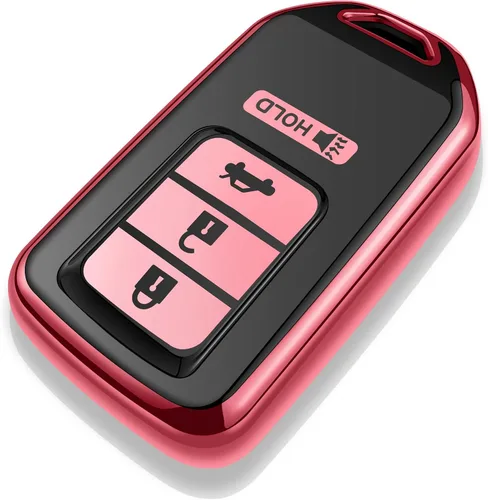 Miniatura 11 de Tukellen Funda para llavero Honda, TPU suave de alta calidad, protección completa, funda para llavero Accord Civic CRV Pilot Ridgeline Odyssey Azul