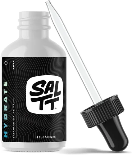 Miniatura 11 de SALTT Hydrate Gotas de Electrolitos - Dietas Keto - Ayuno Intermitente - Apoyo Inmunológico - Sin Gluten y Azúcar - Paleo - Sodio, Magnesio, Potasio