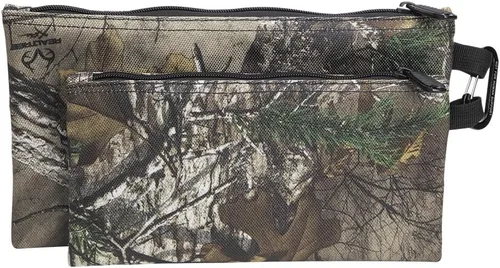 Miniatura 5 de Klein Tools 55560 Bolsas con cremallera, las bolsas de camuflaje son de 12.5 y 10 pulgadas, camuflaje de tejido balístico 1680d de 2 piezas