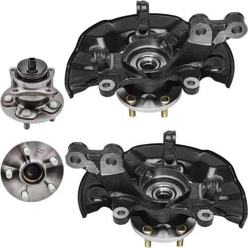 Miniatura 46 de Detroit Axle - Kit de extremo delantero RWD para Chrysler 300 Dodge Challenger Charger Upper Lower Control Arms rótulas de rodamiento de rueda Bujes