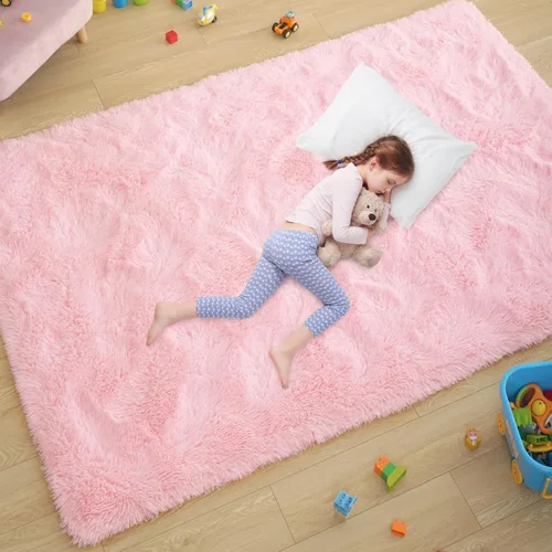 Miniatura 29 de ST. BRIDGE - Alfombra suave y esponjosa para la habitación de los niños, decoración para la guardería del bebé, alfombras antideslizantes, alfombras