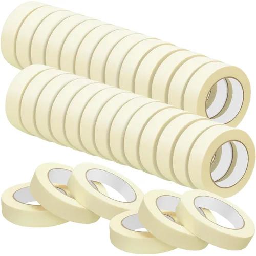 Miniatura 16 de Fainne 3 rollos de cinta adhesiva a granel de 55 yardas, cinta de uso general para aula, etiquetado, manualidades, oficina, proyectos escolares
