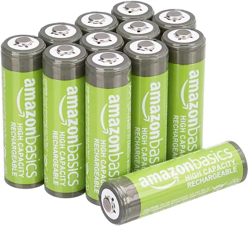 Miniatura 5 de Amazon Basics Paquete de 8 baterías recargables AA NiMH de alta capacidad, 2400 mAh, 1.2 V, recarga hasta 400 veces más, precargadas